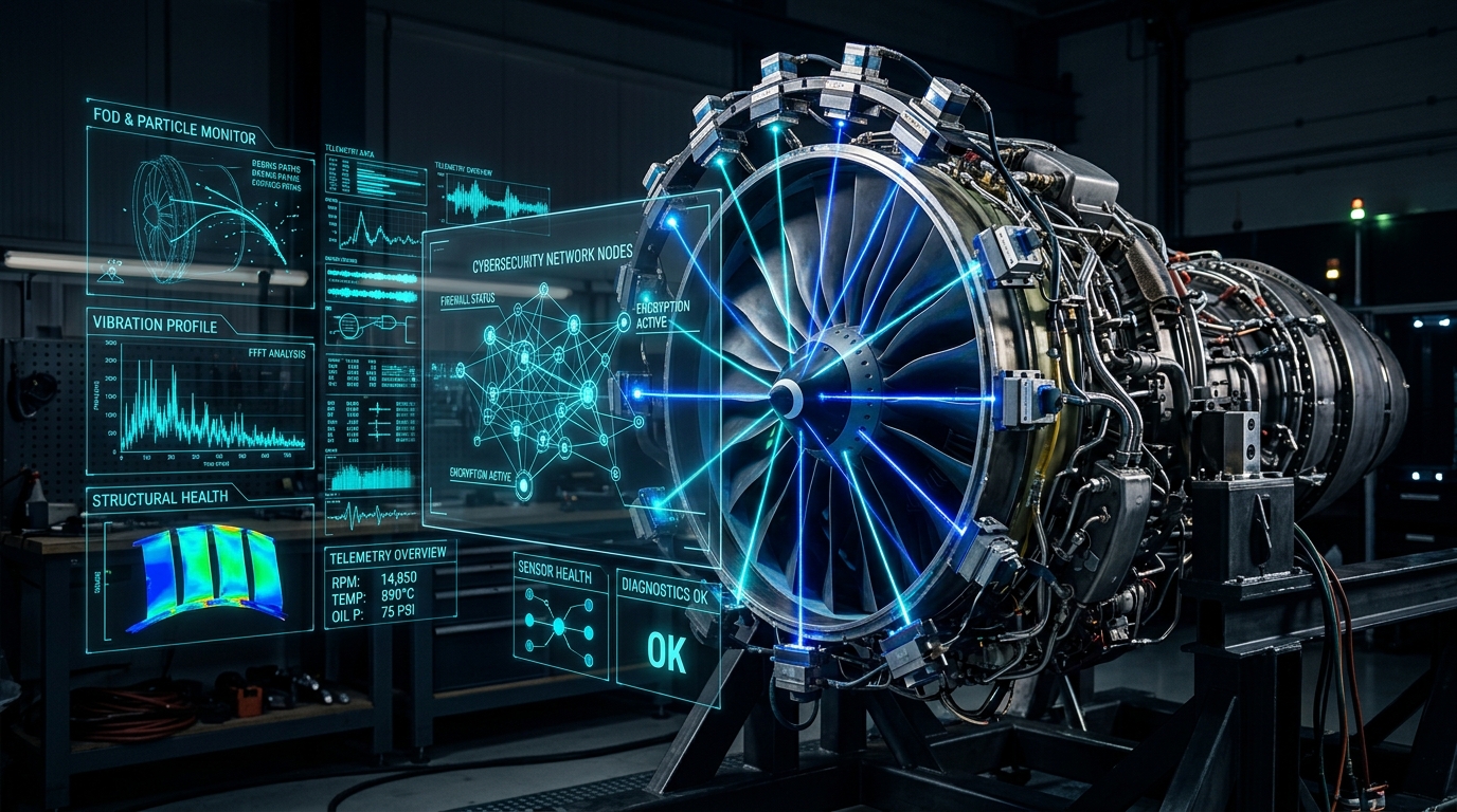 Aviation Turbine Monitoring and Avionics Systems