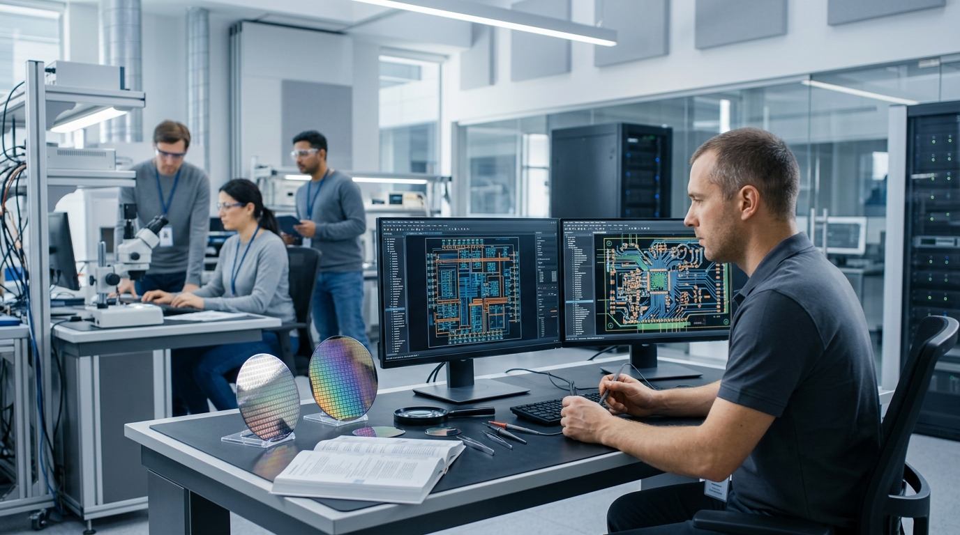Microchip Schematic Digitization and EDA Engineering