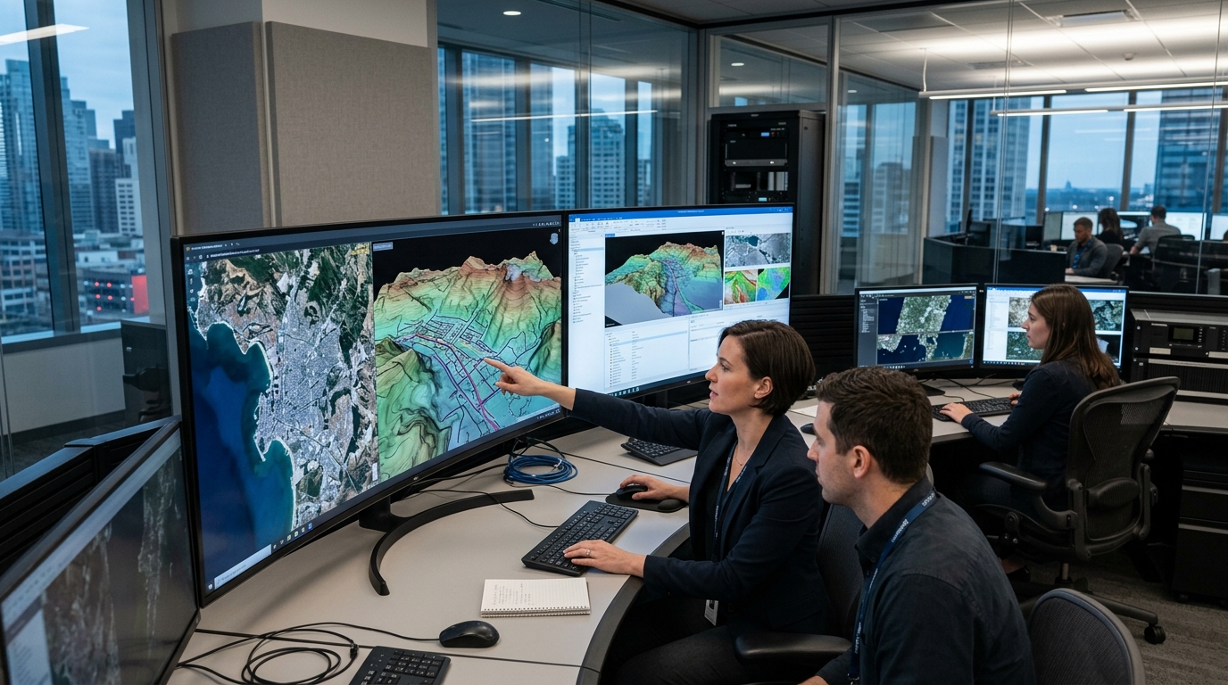 Satellite Remote Sensing and Geospatial Mapping Operations